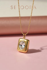 Golden Gem - Necklace