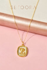 Golden Rose - Necklace