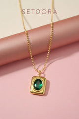 Green Gem - Necklace
