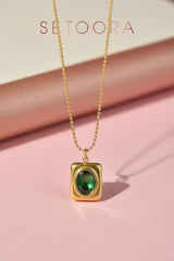 Green Gem - Necklace