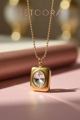 Golden Gem - Necklace