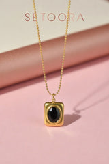 Gold Onyx - Necklace